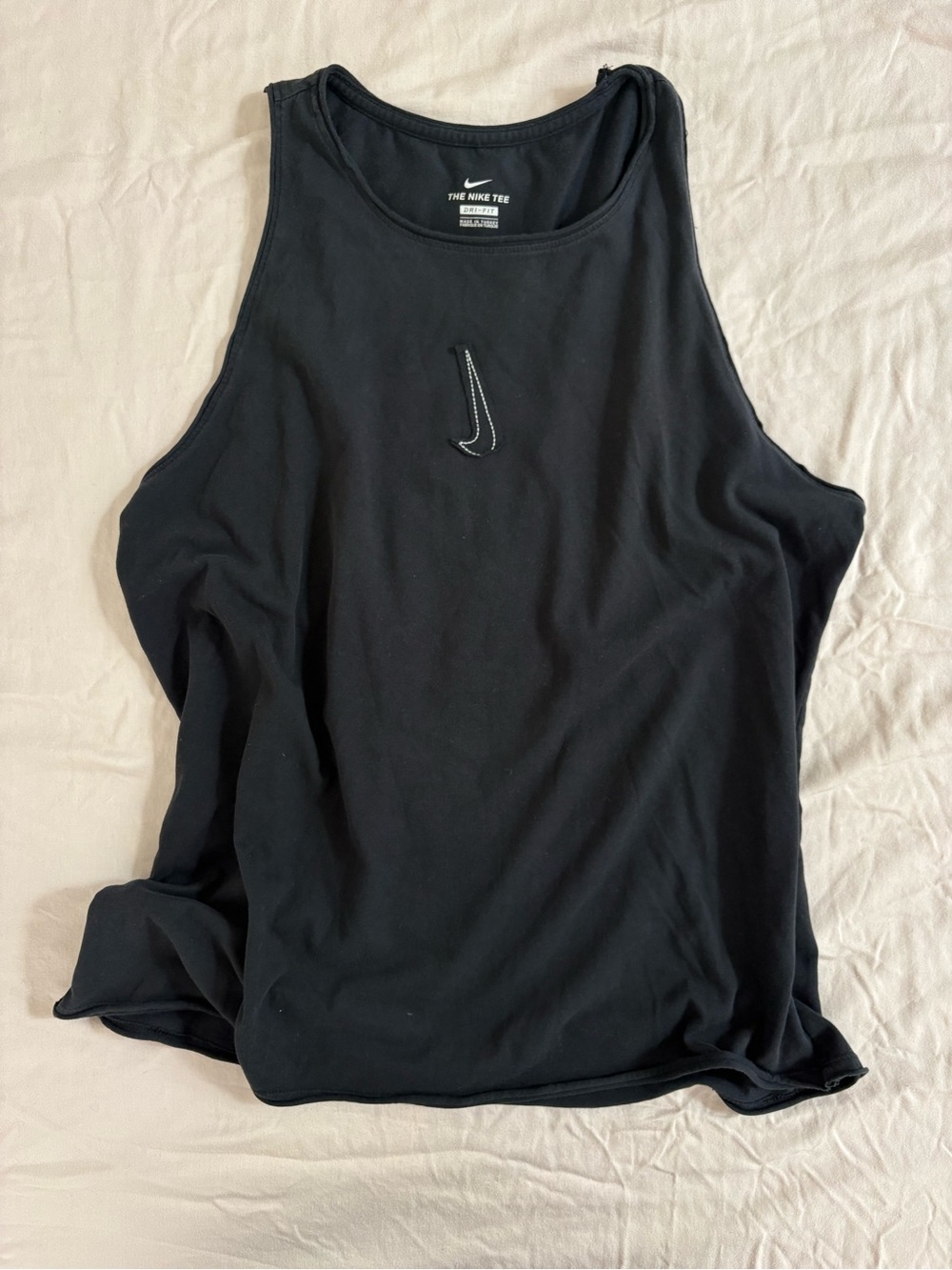 Nike Dri-Fit Cotton Blend Masc Workout Muscle Tank